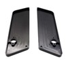 SZYUMO 2pcs Aluminum Motorcycle Saddlebag Latch Cover Decorative Cover For