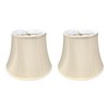 Royal Designs, Inc. BSO-708-14BG-2 Modified Bell Basic Lamp Shade, 9