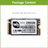 Waveshare SK M2 NVME 2242 256GB Solid State Drive, 3D