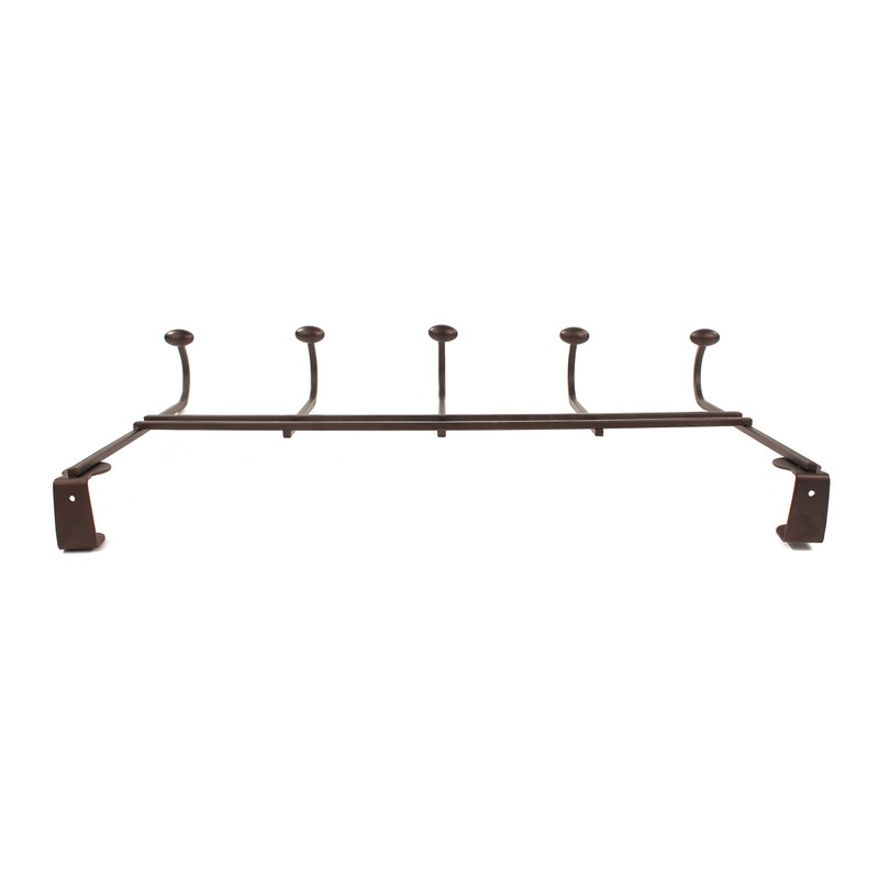 Spectrum Diversified Duchess Over the Door 5-Hook Rack, Bronze