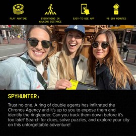 Escapely Adventure Box - “Spy”, Downtown Minneapolis, Minneapolis - Multi-Player Mystery Escape Room Hunt - Adult and Family Interactive Puzzle Game for Your City