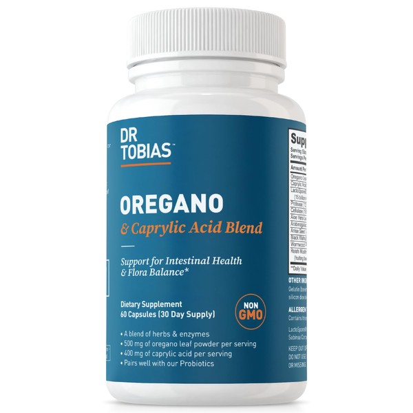 Dr. Tobias Dr. Tobias Oregano and Caprylic Acid Blend, Gut