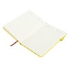 A5 Lined Notebook Portable PU Leather Hardcover Notebook with Elastic