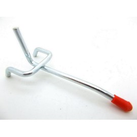 100 Pieces 2" Pegboard Hooks Shelf Hanger Kit 2" X 1/8" Garage Storage Hanging Set