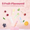 VANERIA Colour-Changing Lip Gloss, Hydrating Moisturiser Lip Gloss Long-Lasting Lip