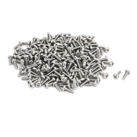 uxcell M2x6mm 304 Stainless Steel Button Head Torx Screws Bolts T6 Drive 200pcs