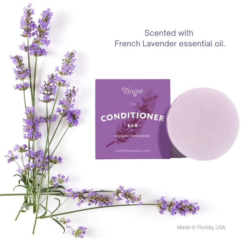 Natural Organic Lavender Solid Conditioner Bar