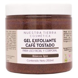 Gel Exfoliante De Café Tostado Anti-celulitis 250ml