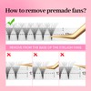 XIUSUZAKI Premade Fans Eyelash Extensions 6D Volume Lash Extensions 0.07