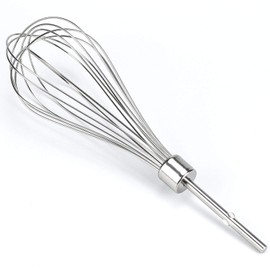 KHMPW Kitchen Mixer Attachments Hand Whisk Attachments KHMPW Stainless Steel Egg Beater/Whisk Attachment for Hand -Kitchen Mixer Attachments Hand Accessories by Sikawai