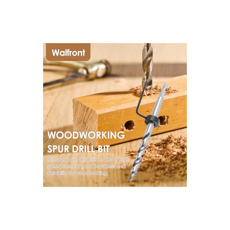 3/8" Step Drill Bit Hex Shank Pocket Hole Drill Bit