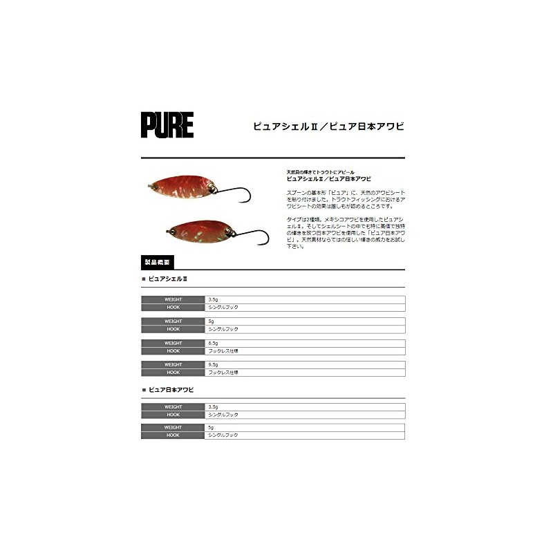 SMITH LTD Pure Shell II Spoon, 0.1 oz (3.5 g),