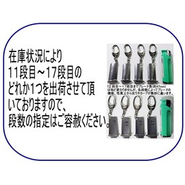 Vanishing Air Self-Defense Force F-4ej Phantom Real Engine Comp Blade Keychain #11-#17 with Case and Specifications