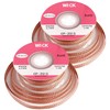 2pcs Solder Wick Braid, No-Clean Desoldering Wick Braid Flux 2.5mm/0.1inch