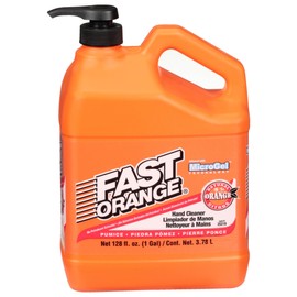 Fast Orange Fast Orange 25219 Pumice Lotion Hand Cleaner with Pump, 1 Gallon