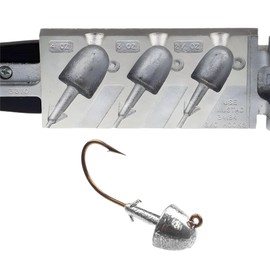 Do It Mold Bullet Nose Jig Size 2 1/2, 3, 4 oz Do it Mold (3310) BDB-3-X Cavities 3 Total