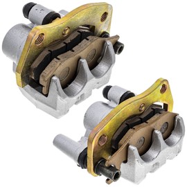 NICHE Front Left Right Brake Caliper Pad Set Pair for 2004-2011 Yamaha Rhino 660 700 5B4-2580T-01-00 5B4-2580U-01-00