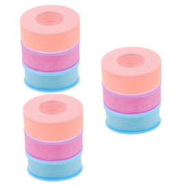 POPETPOP 9 Rollos cinta de pestañas cinta para extensiones de pestañas cintas de pestañas de tela sombra herramientas de fontaneria cinta para injerto de pestañas suministro de pestañas