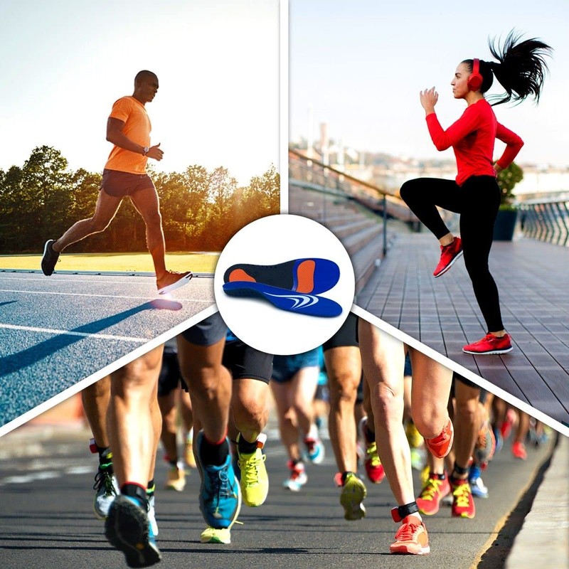 FootActive Sports Insoles Blue L - 9/10.5 UK