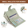 yiijay Small Wallet for Women RFID Blocking Tassle Bifold Slim