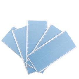180 Pcs Ersatztapes Klebestreifen, 4 x 0.8 cm Invisible Doppelseitige Klebebänder Schweißfes Perückenband Transparent Wasserdicht Ersatztapes Hohe Klebekraft Haar Klebeband für Tape in Hair Extensions