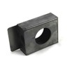Gate Lockbox Single Hole Weldable Steel Unpainted (3 1/2" x 4 1/4" x 1 1/2")