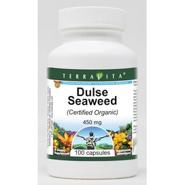 Dulse Seaweed (Certified Organic) - 450 mg (100 Capsules, ZIN: 510734)