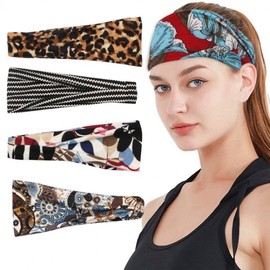 Women's Cross-Border Sports Headband - Sweat-Wicking Yoga & Running Hair Band Free Size/57 15ea