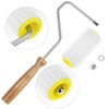 QWORK Honey Extractor Uncapping Needle Roller - Professional Beekeeping Tool