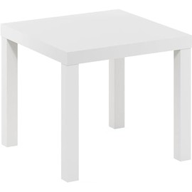Ikea Table End Side White (2 Pack) Lack