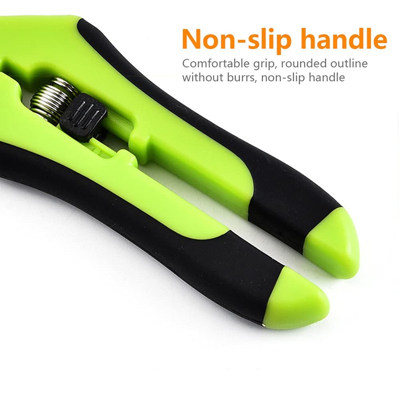 Bostar Small Gardening Pruning Shears Professional Straight Tip for Picking