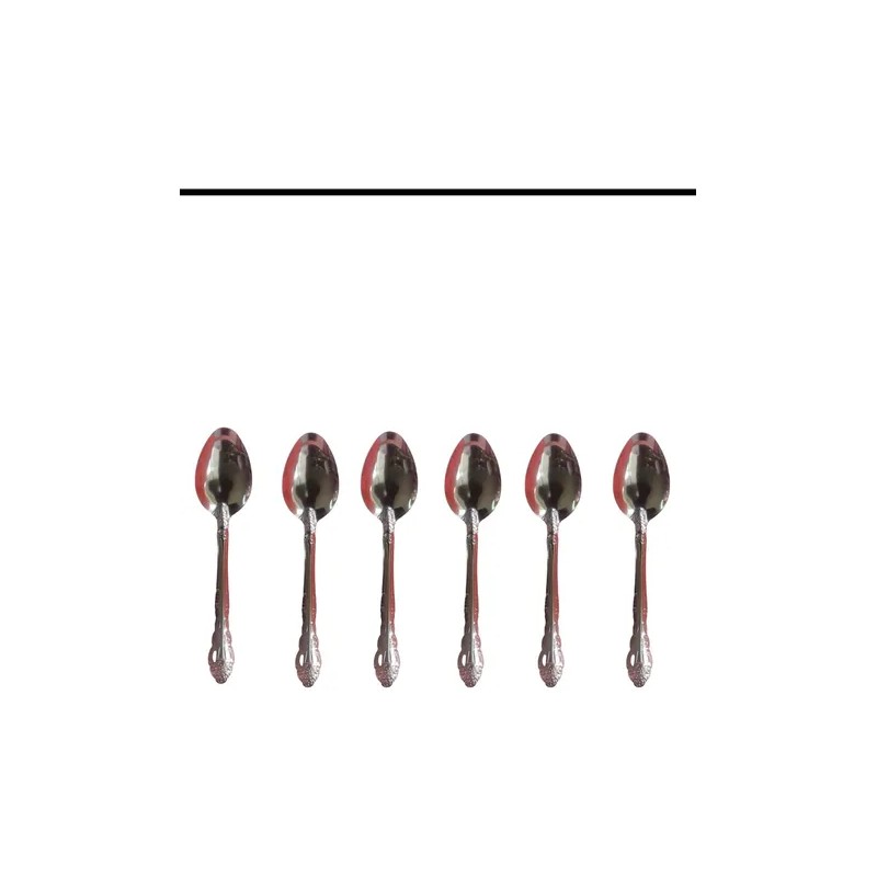 Platos Pozoleros Hondos Café Y Cucharas Acero Set 200 Barato