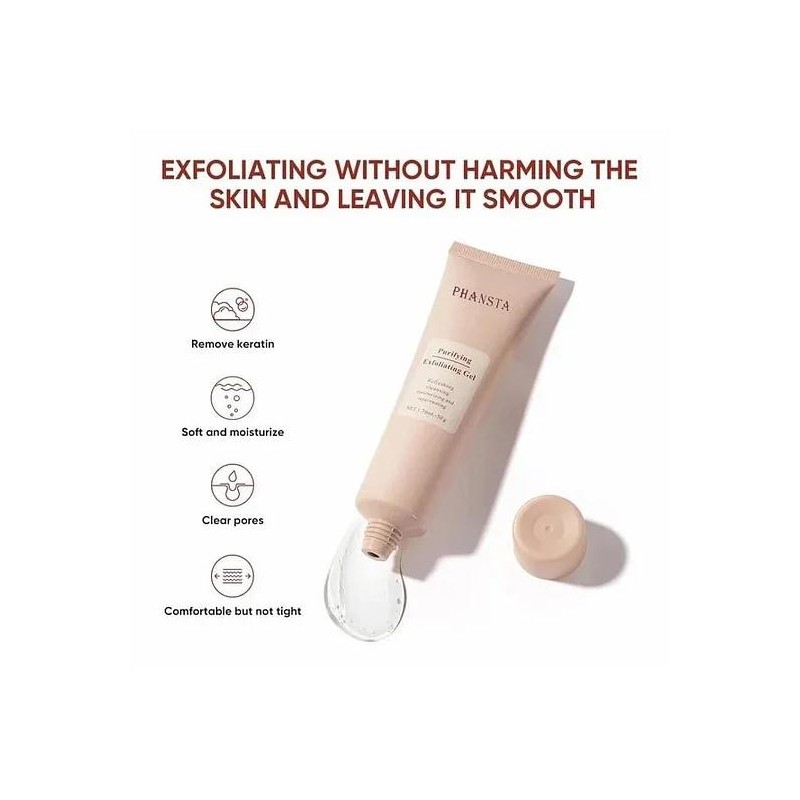 PHANSTA Purifying Enzymes Exfoliating Gel | Gentle Deep Cleansing &