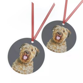 Doggylips™ Bouvier des Flandres Metal Ornaments - Add Furry Charm to Your Christmas Tree wi