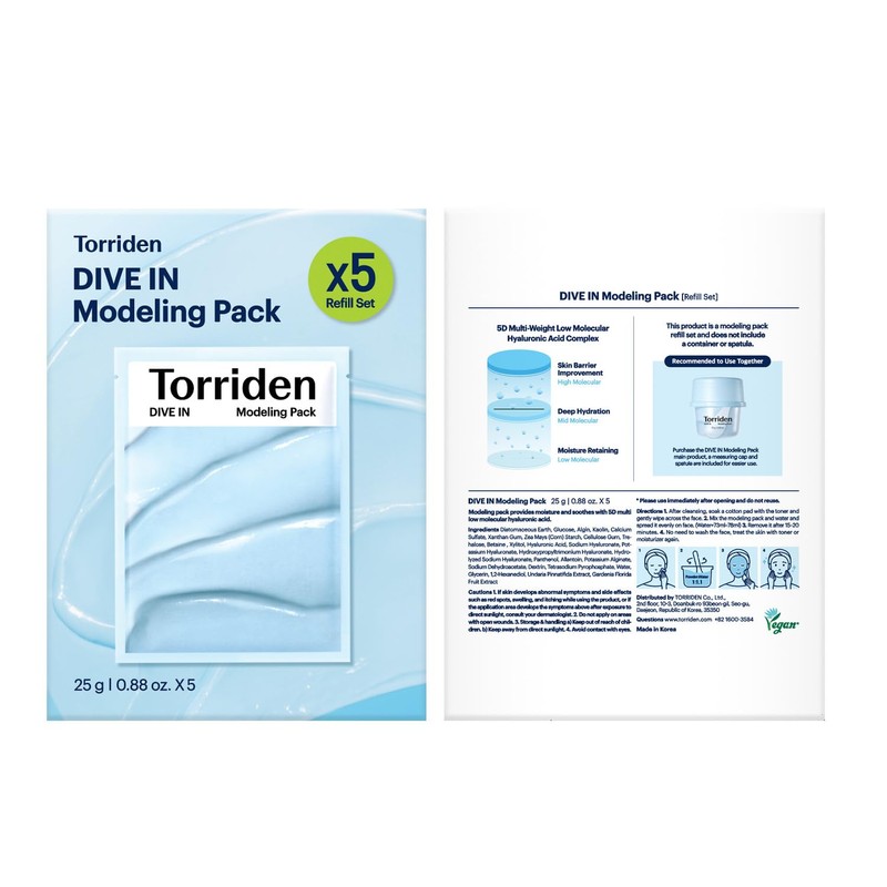 Torriden DIVE IN Modeling Pack (pack of 5) | Intensive