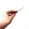 nuoshen 2 Pack Awl,Gourd Shape Awl Tailors Awl Wood Handle