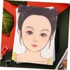 TEHAUX Reusable Face Makeup Practice Board Face Painting Mold for