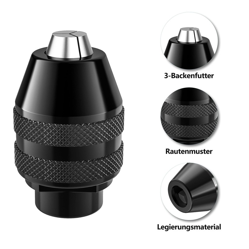 Mellbree 4486 Drill Chuck for Dremel, Chuck for Dremel Replacement