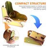 4 Pcs Self Locking Foldable Hinges, Self Locking Hinge Extension