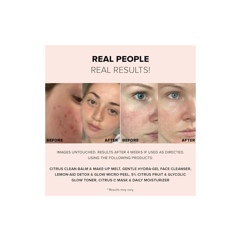 Nudestix 3-Step Citrus Renew Set for Makeup – Travel-Size Skincare