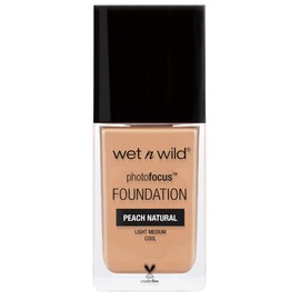 wet n wild Photo Focus Foundation, Peach Natural, 1 Ounce