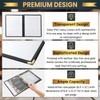AMGSH 12 Pack Menu Covers 8.5 x 11 Inch, 2