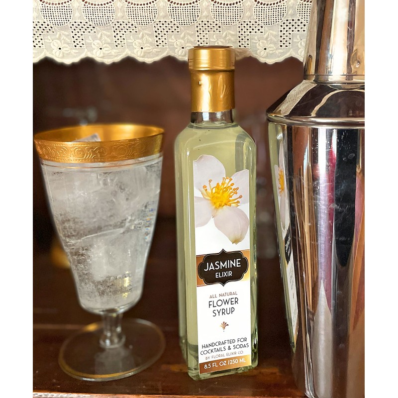Floral Elixir Co. - All Natural FLOWER Syrup for Cocktails