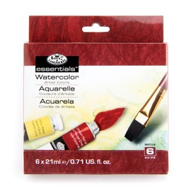 Royal & Langnickel Watercolor Artist Tube Paint, 21ml, 6-Pack