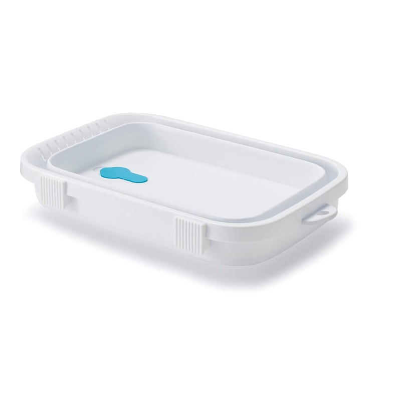 Isetou I-590 Folding Washtub, Kitchen Soft Tub, 2.6 gal (6.6