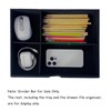 UnionBasic Divider Bar, Divider Strip for 3-Drawer File Organizer, Black