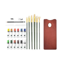 Royal Langnickel 18748 Set Est. Madera Oleo Premier (Rset-Oil2020)