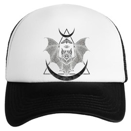 GUNMANTOR Okkulte Fledermaus Jungen Mädchen Baseball Classic Kappe Unisex Einstellbarer