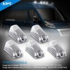 KDM Clear Lens Housing with White Led Bulb Cab Roof