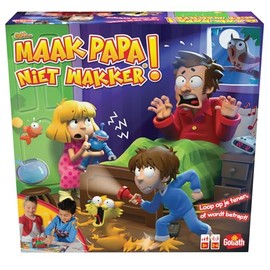 Goliath Sshh Don't Wake Up Daddy, Action Game for Children from 5 Years Old, Board Game for Two to Four Player, Fun as Gift